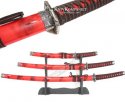 Tradisional Samurai Sword Set Red/Black #027