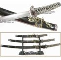 Tradisional Samurai Sword Set Black/Bronze #032
